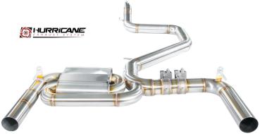 Hurricane Exhaust 3.5" ECE Klappenanlage für Hyundai i30 N Fastback V2